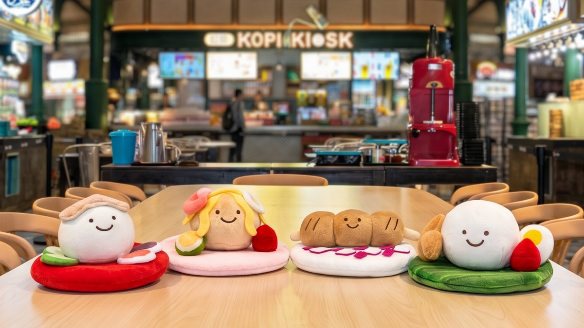 Hawker Feast: All 4 Plush Toy Designs