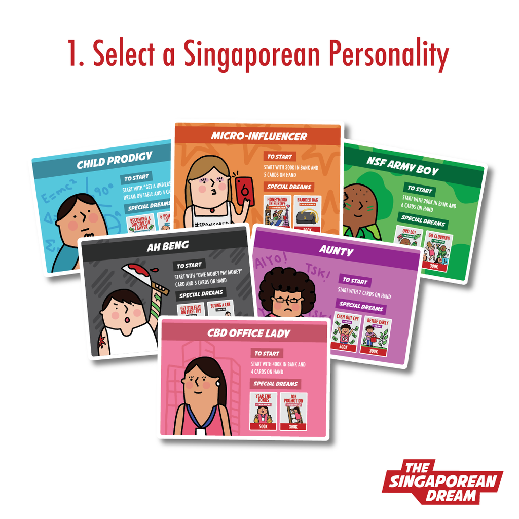 The Singaporean Dream - How to Play