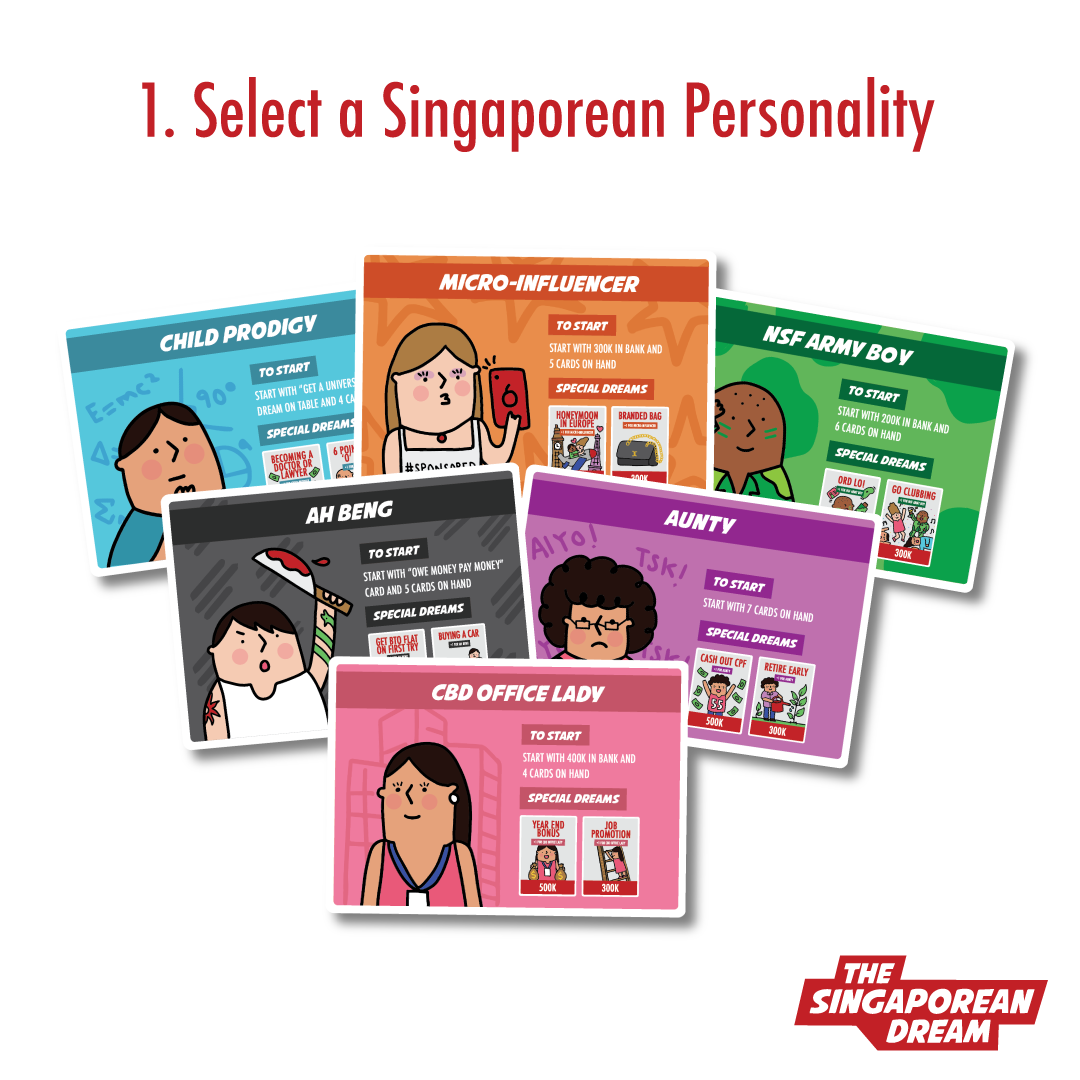 The Singaporean Dream - How to Play
